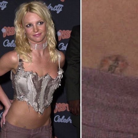 Top 10 Britney Spears' Tattoo Designs