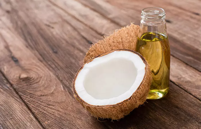 Coconut oil can manage dry nose