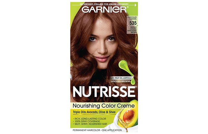 Garnier Hair Color Caramel Brown