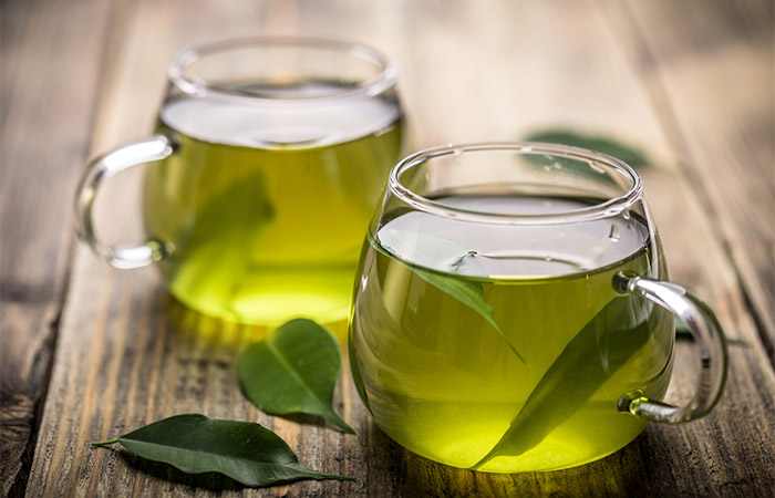 Green tea to stop hair breakage