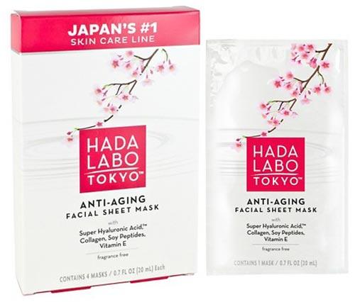Hada Labo Tokyo Anti-Aging Facial Sheet Mask Hada Labo Tokyo Anti-Aging Facial Sheet Mask - Japanese Skin Care Products