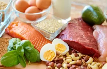 Eat protein rich foods to reduce lower belly fat
