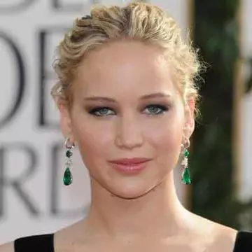 Jennifer Lawrence with moles on her body