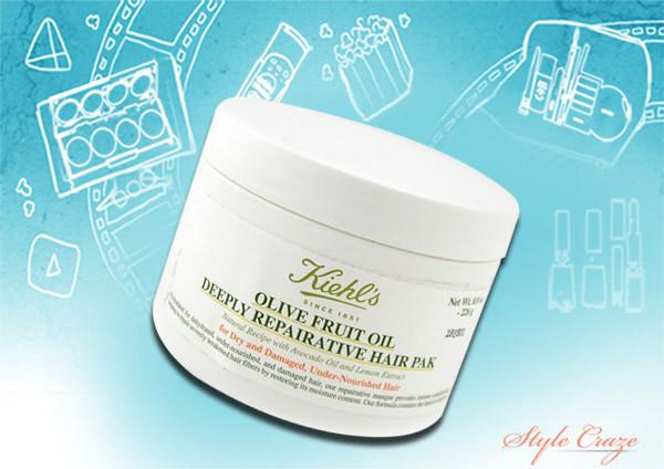 katrina kaif’s kiehl's olive fruit oil deeply repairative hair pack-8.4 Oz