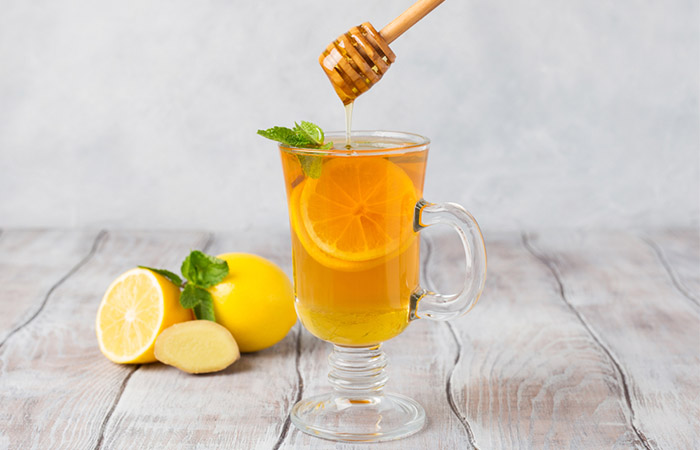 Lemon and honey to get rid of laryngitis