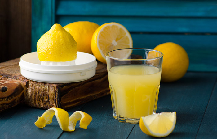 Lemon juice to treat food poisoning