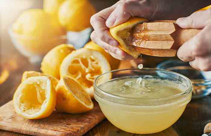 Lemon juice for keloids removal