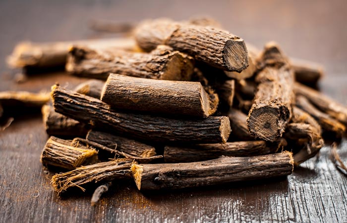 Licorice root as a home remedy for heart burn