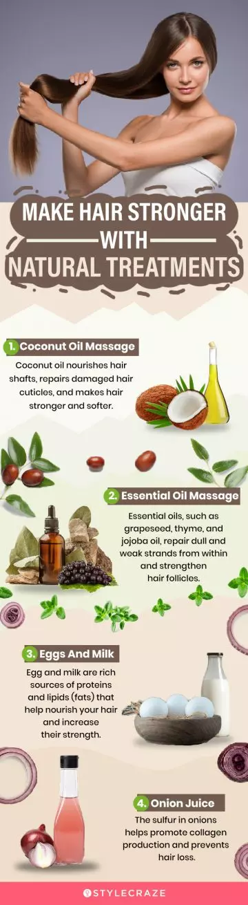 make hair stronger with natural treatments (infographic)