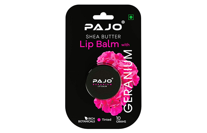 Pajo Shea Butter Lip Balm With Geranium