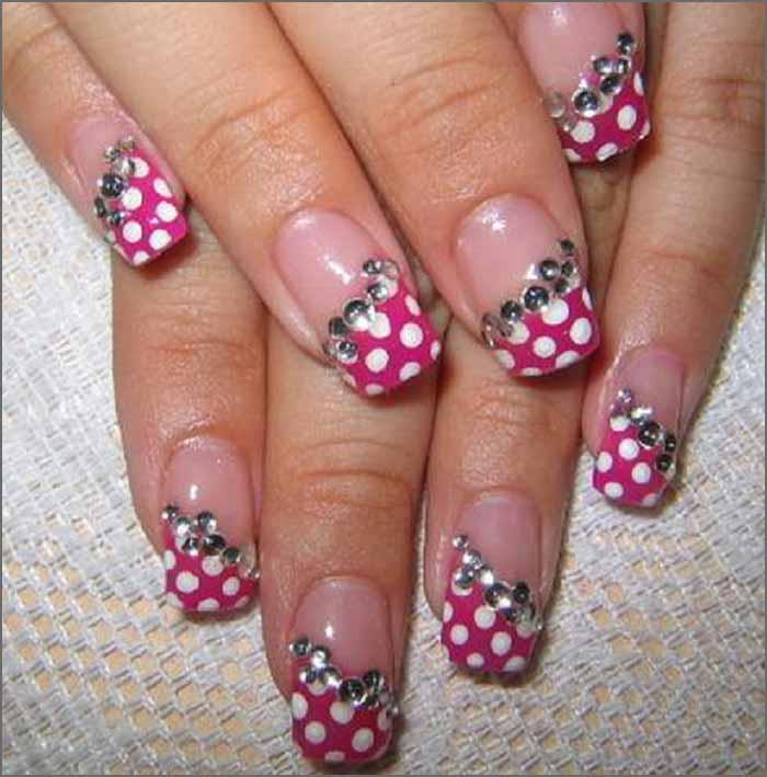 30 Cute Pink Nail Art Design Tutorials With Pictures