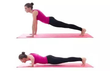 Push up exercise to gain weight