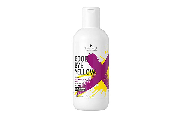 Schwarzkopf Professional Goodbye Yellow Neutralizing Shampoo