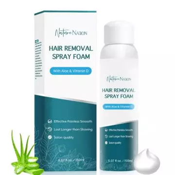 The Nature Nation Hair Remover Spray Foam
