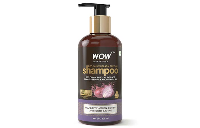 Wow Skin Science Red Onion Black Seed Oil Shampoo