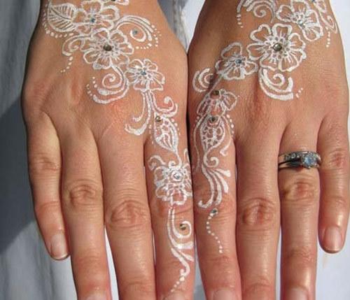 Top 10 Beautiful White Henna Designs For You To Try In 2019 1205