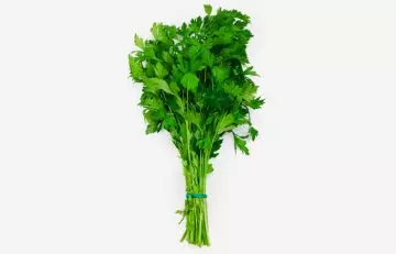 Parsley tea to prevent urinary tract infection