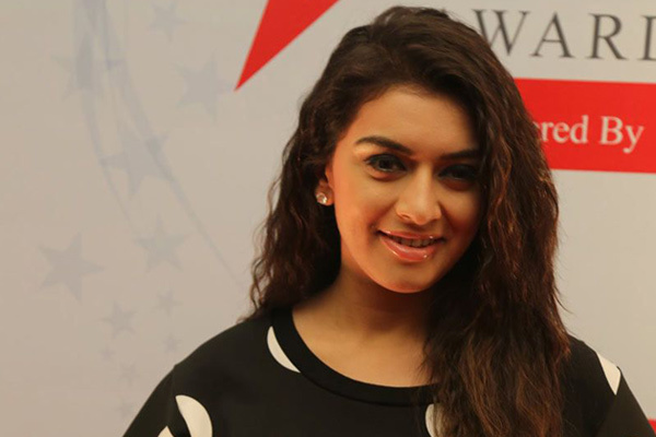 Hansika Motwani without makeup in her casual look