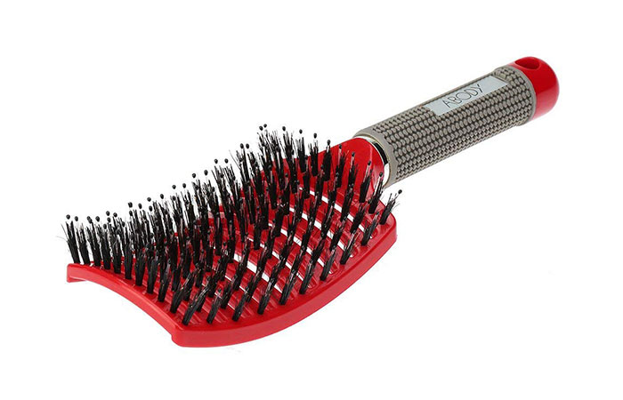 1. Repsol Care Boar Bristle Detangling Hair Brush