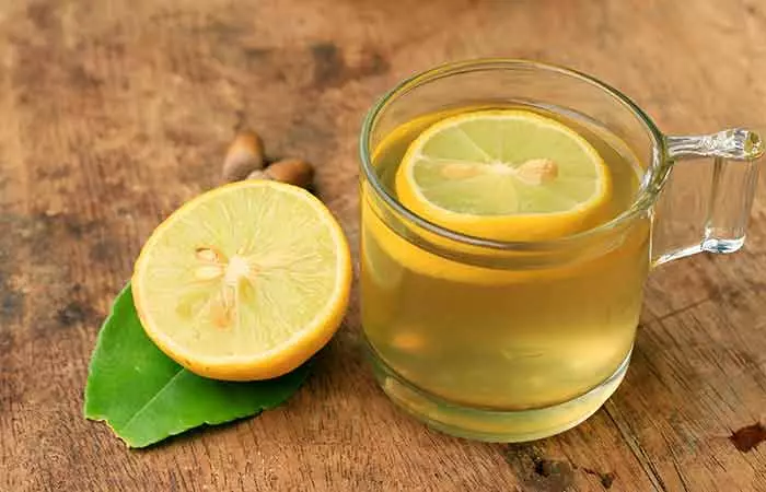 Lemon juice to get rid of phlegm