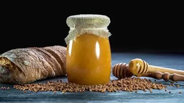 Buckwheat honey to get rid of cough without medicine