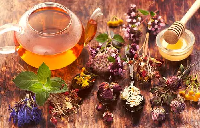 Herbal teas to get rid of phlegm