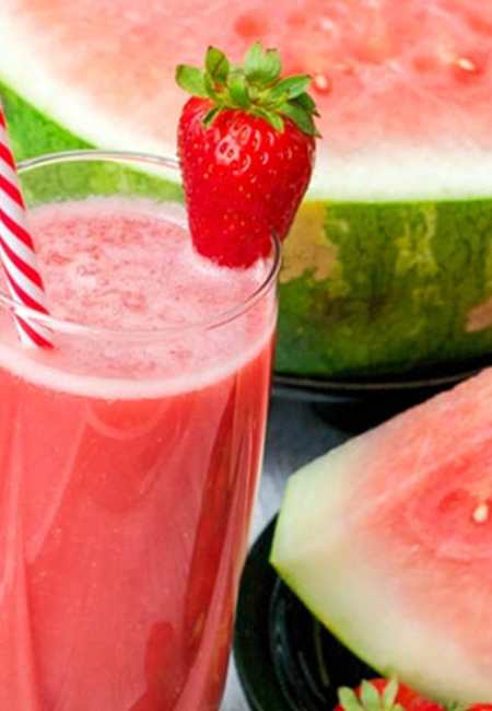 Aloe vera and watermelon twist juice for weight loss