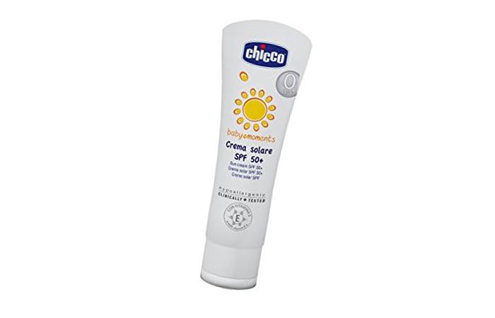 chicco sun cream spf 50