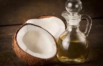 Coconut oil for goiter