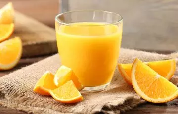 Orange juice for malaria