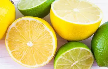 Lime and baking soda for bad breath