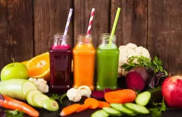 Vegetable juices to treat pneumonia