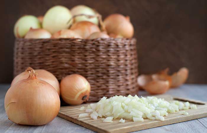 Onion to get rid of phlegm