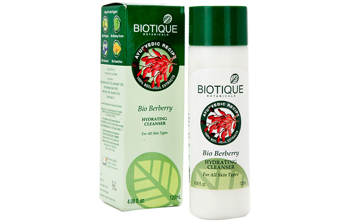 Biotique Bio Berberry Hydrating Cleanser - Cleansing Milk Products