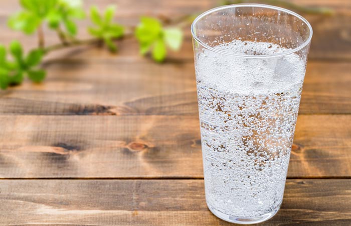 Drink carbonated water to relieve indigestion