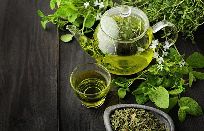 Green tea for dust allergy