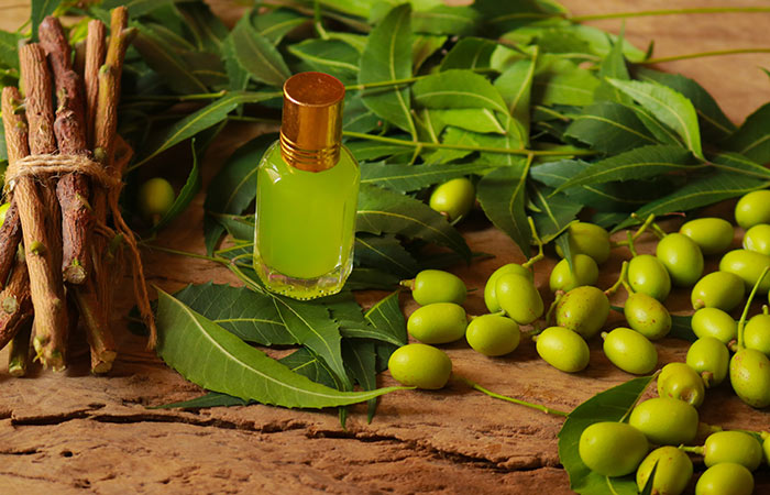Neem oil as home remedy for warts