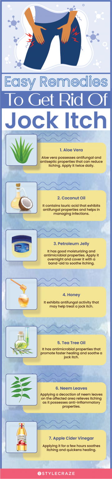 easy remedies to get rid of jock itch (infographic)
