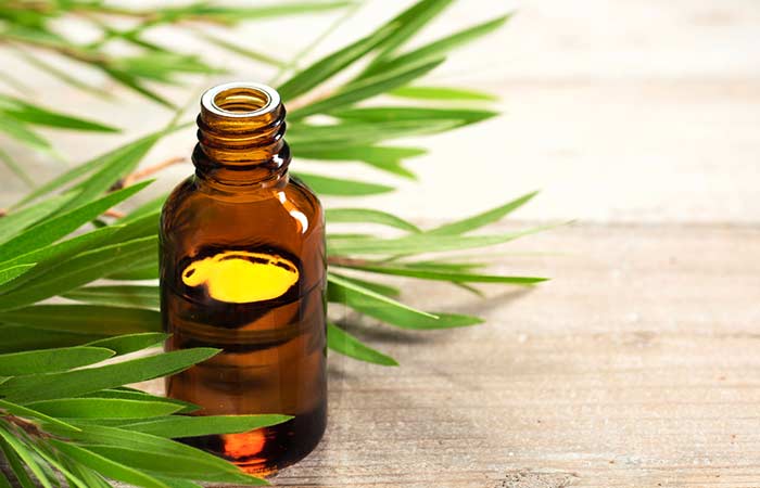 Tea tree oil to get rid of smelly scalp and hair