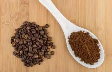 Ground coffee mask home remedy for skin tightening