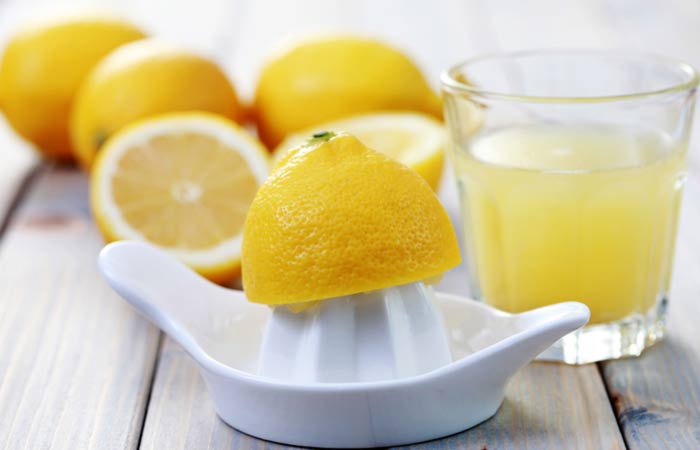 Lemon juice home remedy for skin tightening