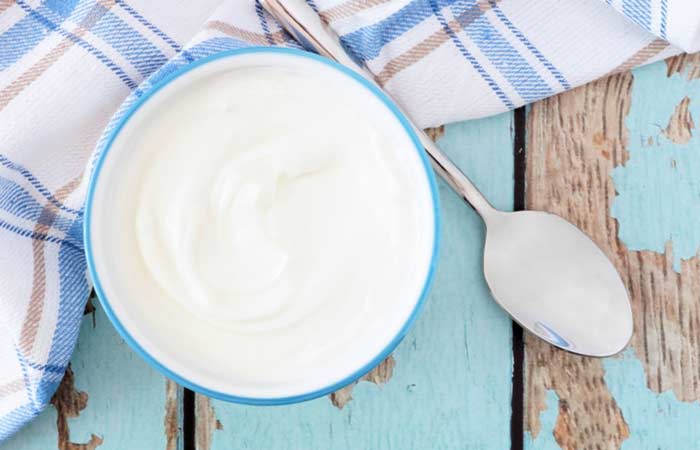 Yogurt home remedy for skin tightening