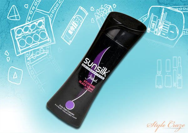 sunsilk co-criações Shampoo Brilho Preto deslumbrante