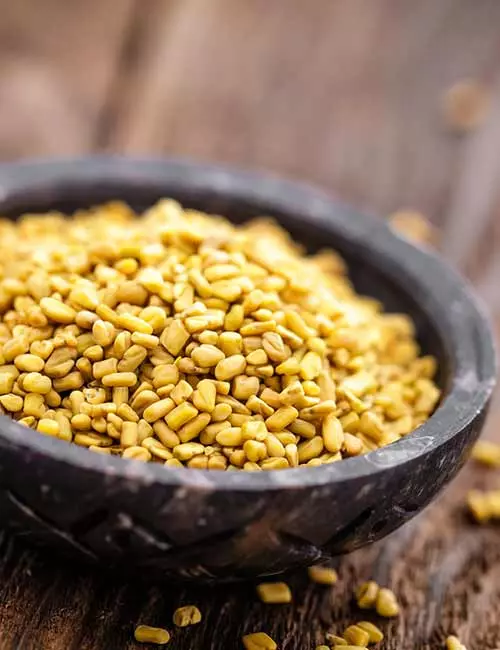 Fenugreek seeds for skin itching