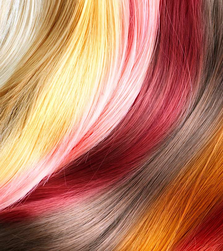 Orange Red Hair Color Chart
