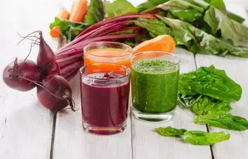 Carrot cucumber and beetroot juices as home remedy for tonsillitis