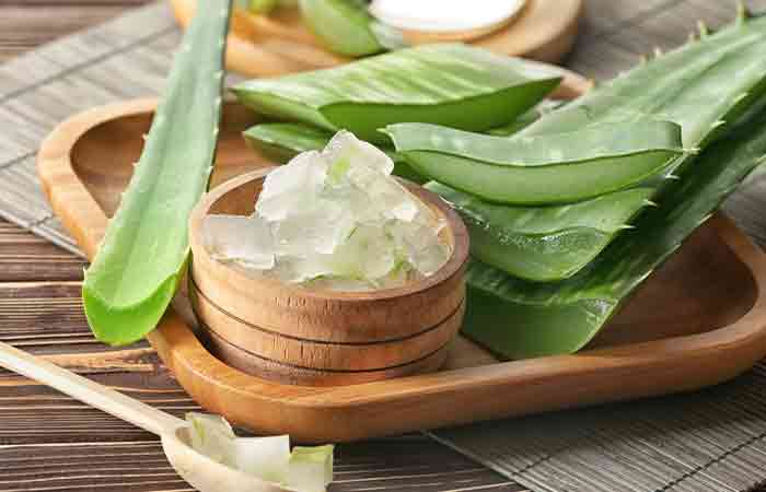 Aloe vera as a remedy for hives