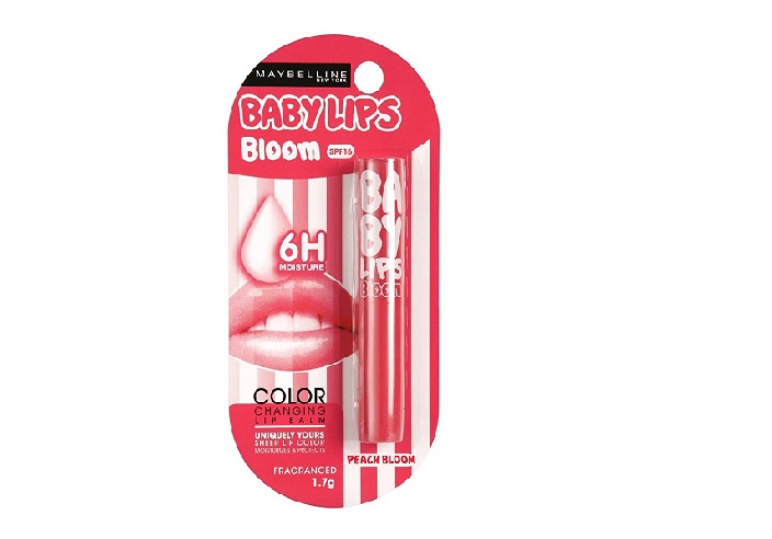 Best SPF Lip Balm Maybelline Baby Lips Bloom Lip Balm – Peach Bloom