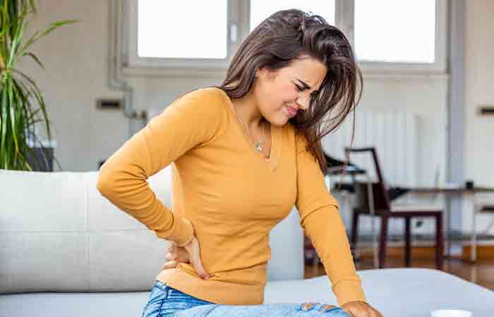 Woman with back pain may benefit from lycopene