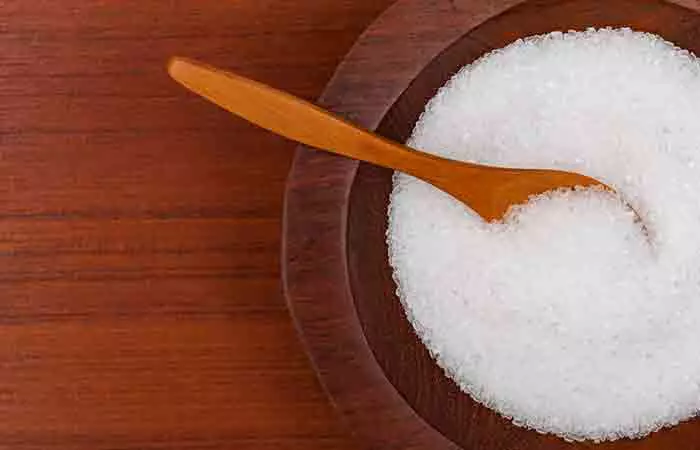 Epsom salt as a remedy for hives
